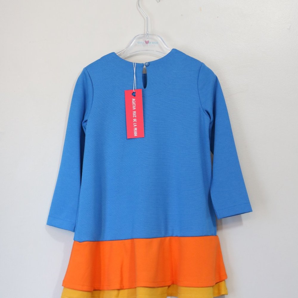 Agatha Ruiz De La Prada multi color scramble dress NWT - Picture 4 of 4